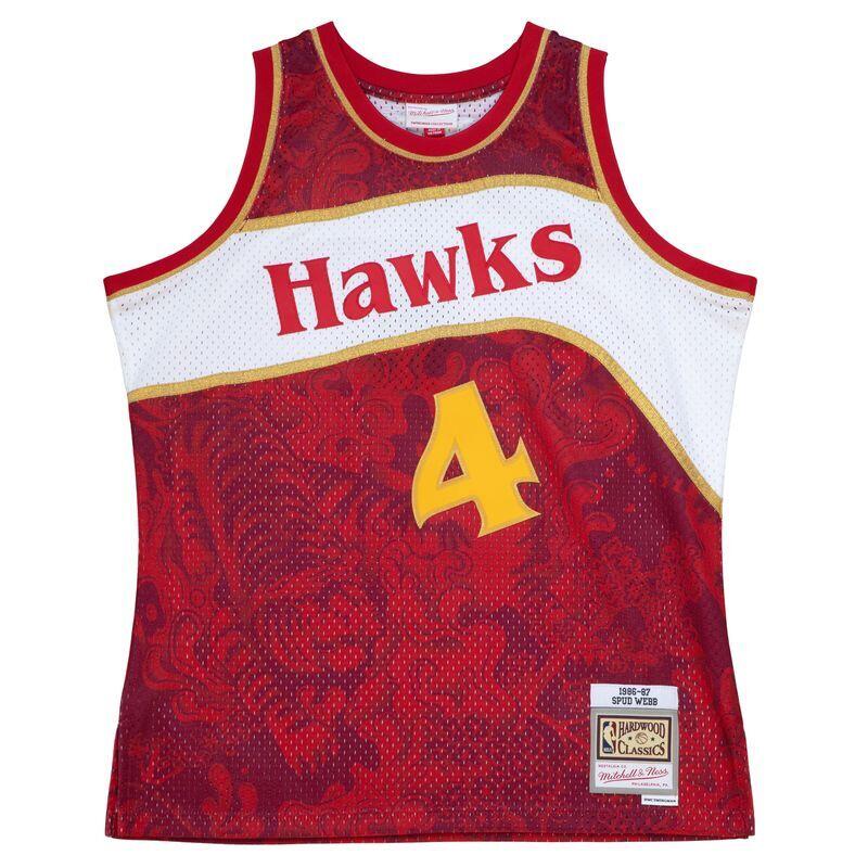 MITCHELL & NESS Atlanta Hawks NBA Jersey Spud Webb