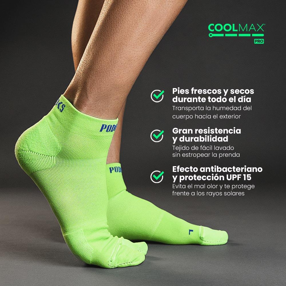 Calcetines Biomecánicos Running Tobillero Verde 4/5