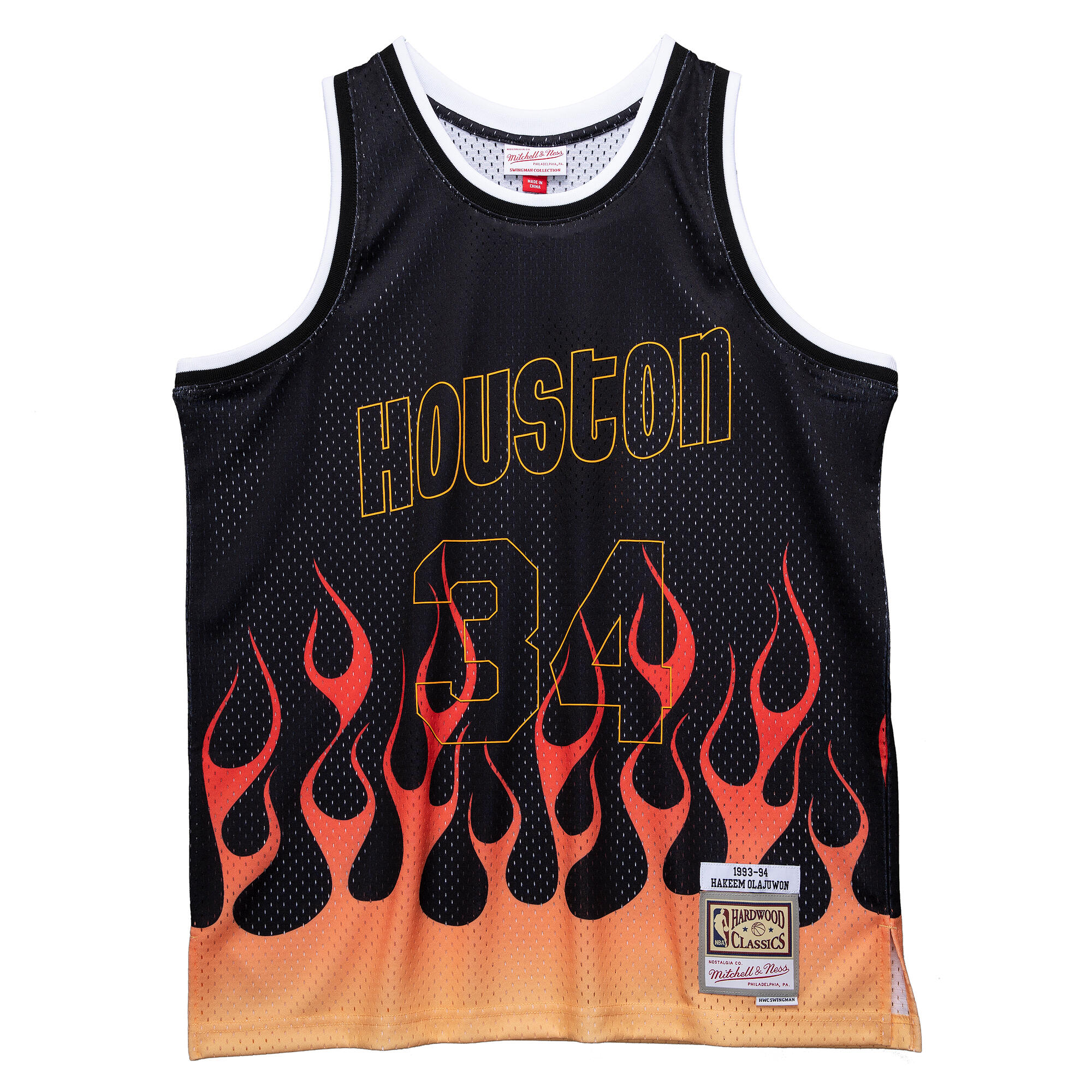 MITCHELL & NESS Maglia Nba Houston Rockets Hakeem Olajuwon