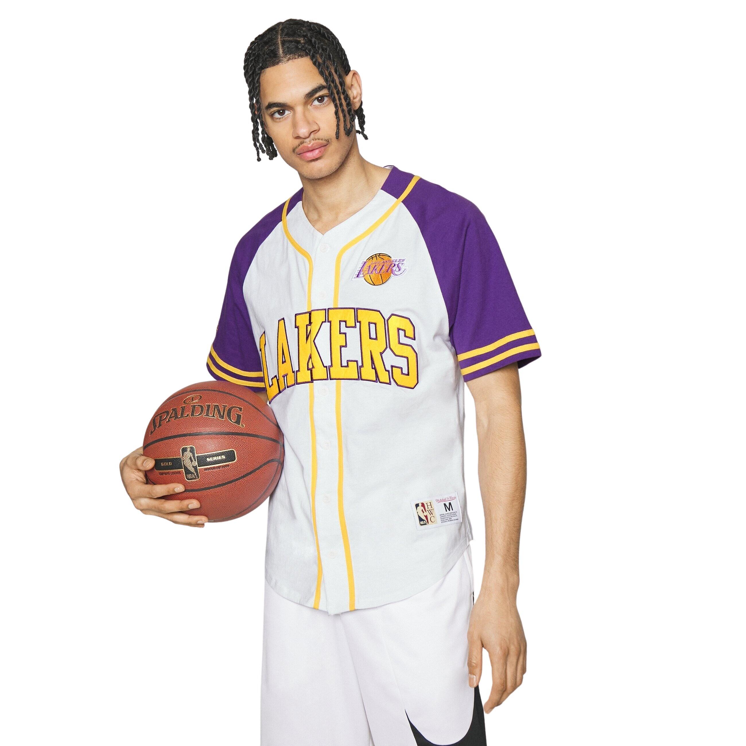 Camiseta Los Angeles Lakers Practice Day Button Front 4/6
