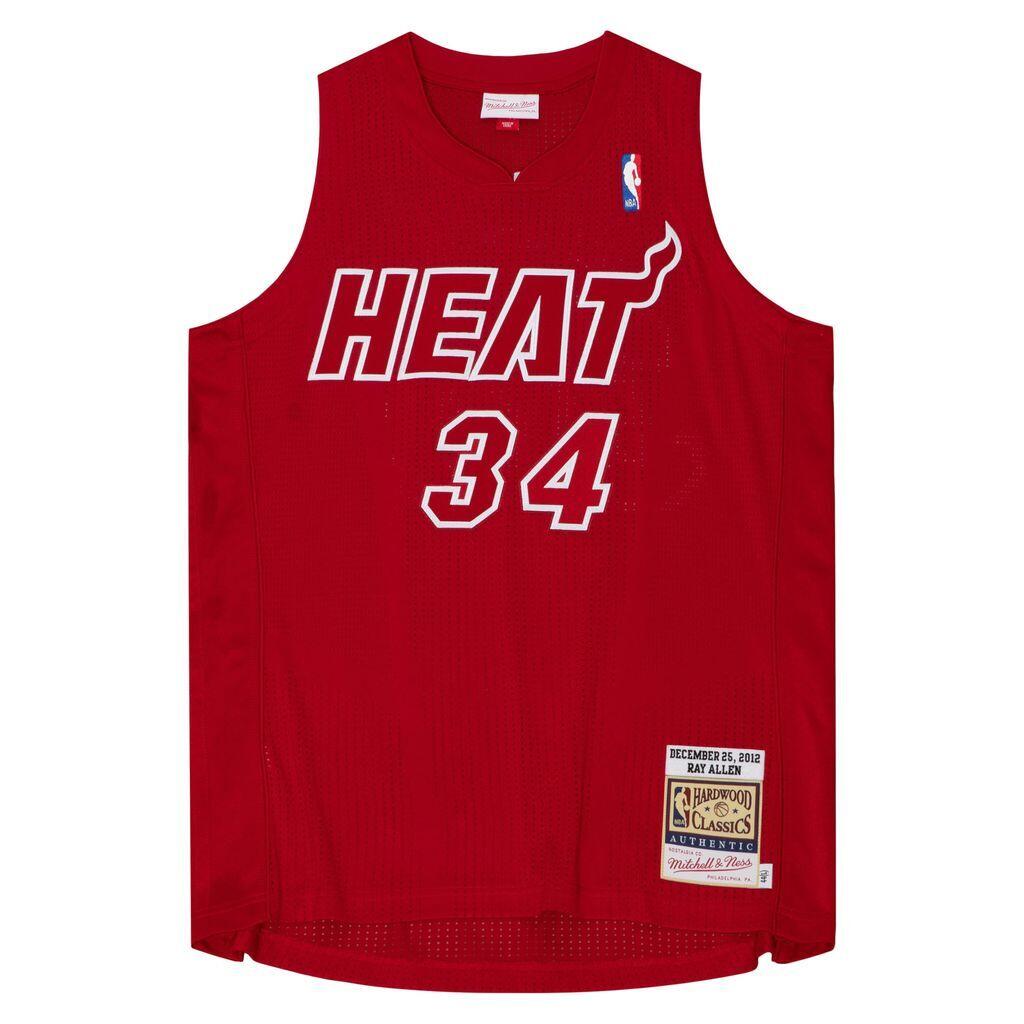 MITCHELL & NESS T-shirt Miami Heat Authentic Christmas Day Ray Allen 2012/13