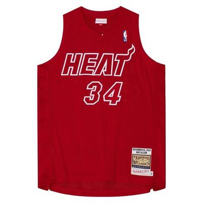 Jersey miami heat authentic christmas day ray allen 2012/13