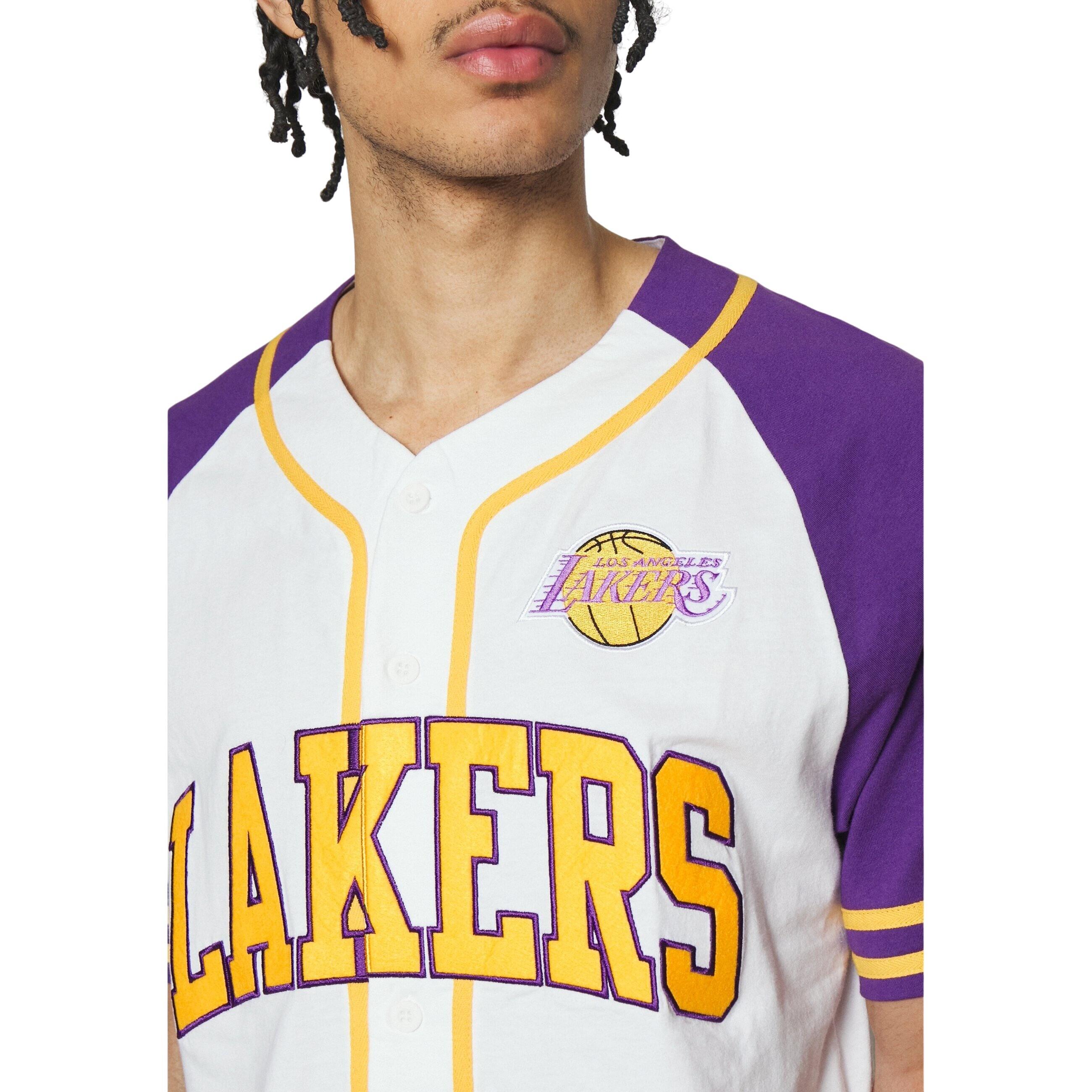 Camiseta Los Angeles Lakers Practice Day Button Front 6/6