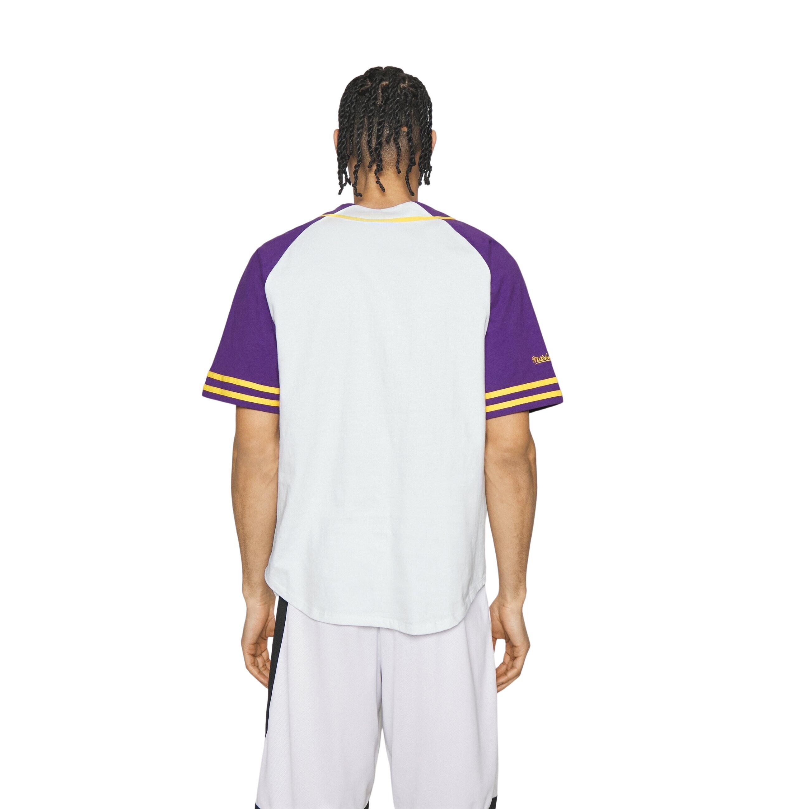 Camiseta Los Angeles Lakers Practice Day Button Front 5/6