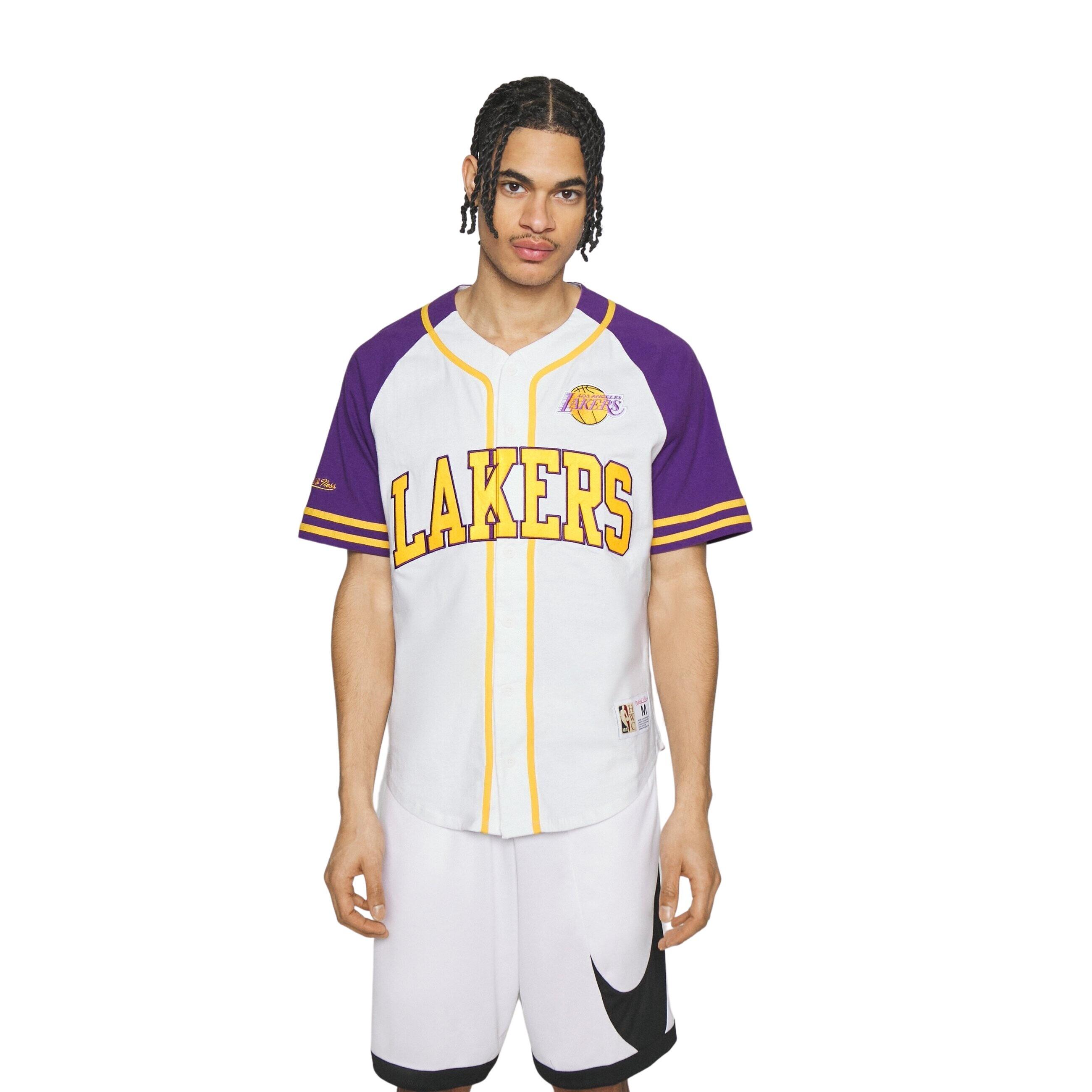 Camiseta Los Angeles Lakers Practice Day Button Front 2/6