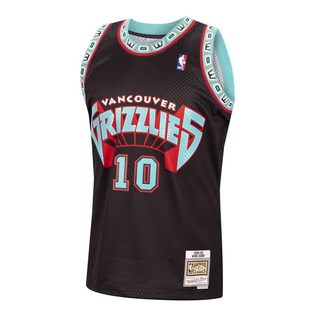 MITCHELL & NESS Vancouver Grizzlies NBA Jersey Mike Bibby