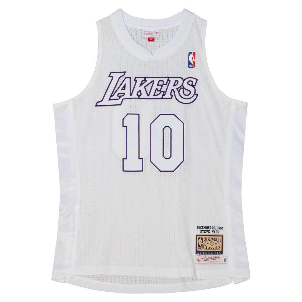 MITCHELL & NESS Maglietta NBA Los Angeles Lakers Steve Nash Authentic Christmas Day 2012/13