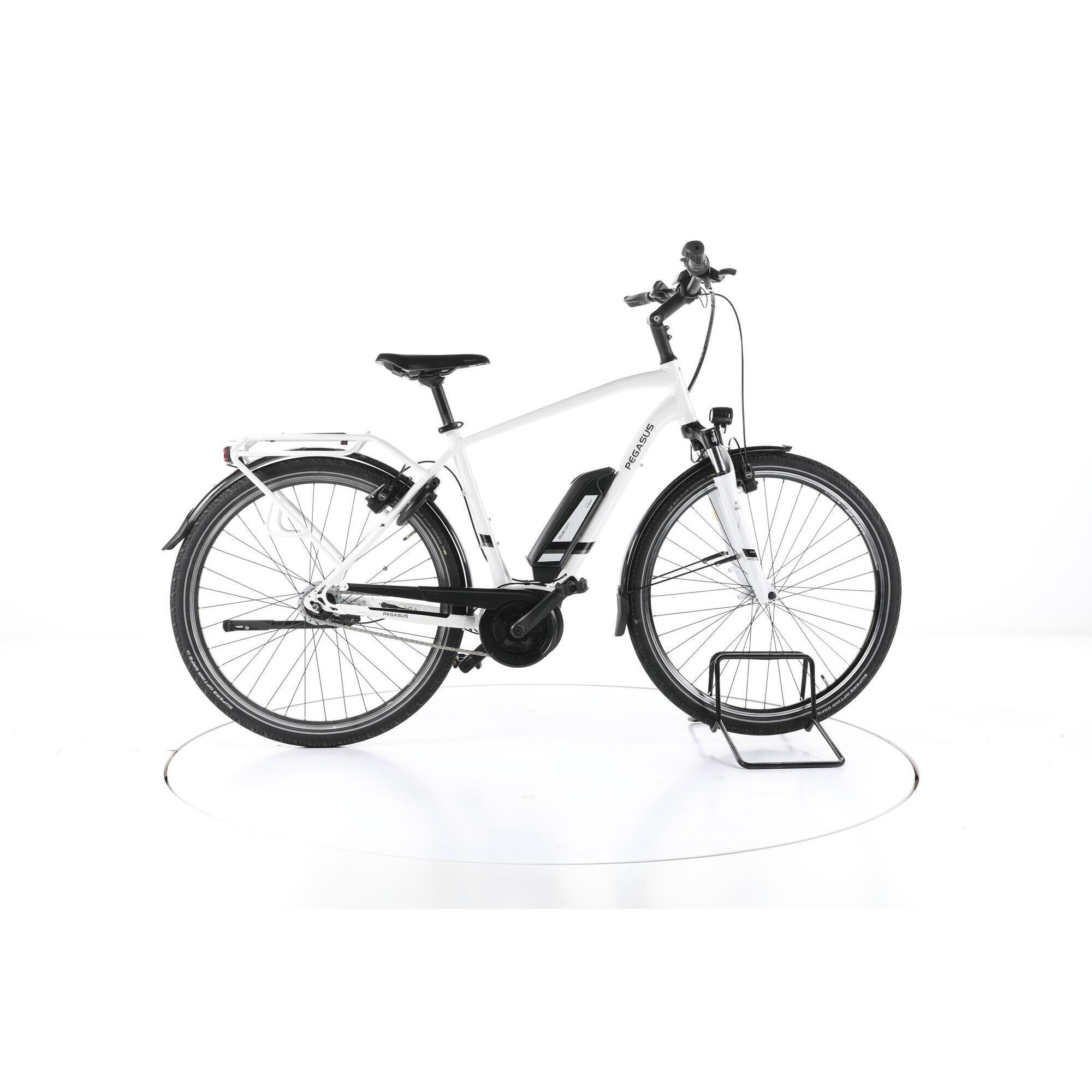 Pegasus - Reconditionné - Pegasus Solero E8r Lite City Vélo Électrique - Bon - Vélo Ville - Blanc - 53 - Decathlon
