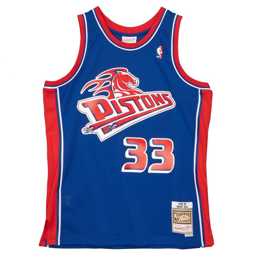 MITCHELL & NESS Detroit Pistons NBA Jersey Grant Hill