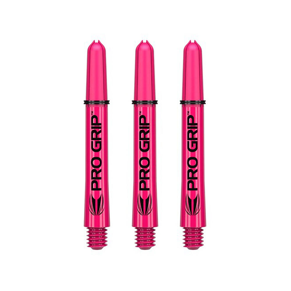 6x 3pc Target Pro Grip Nylon Shaft Accessory Medium - Pink