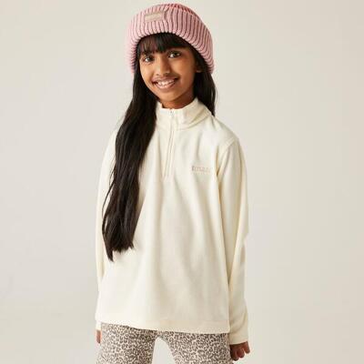 Fleece kinderen half-zip kraag
