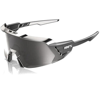 100% - Korbin X, HiPER Mirror Lens - Gloss Black Chrome