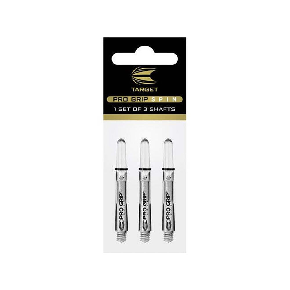 Target Pro Grip Spin Shaft Medium - Clear (3pc)