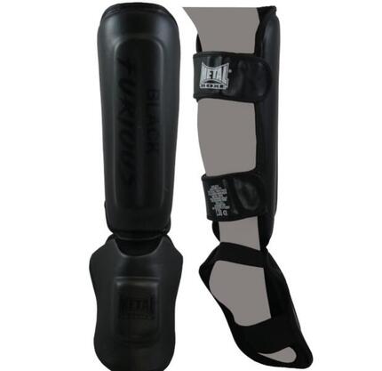 Protège-tibias boxe Thaï + pied Metal Boxe