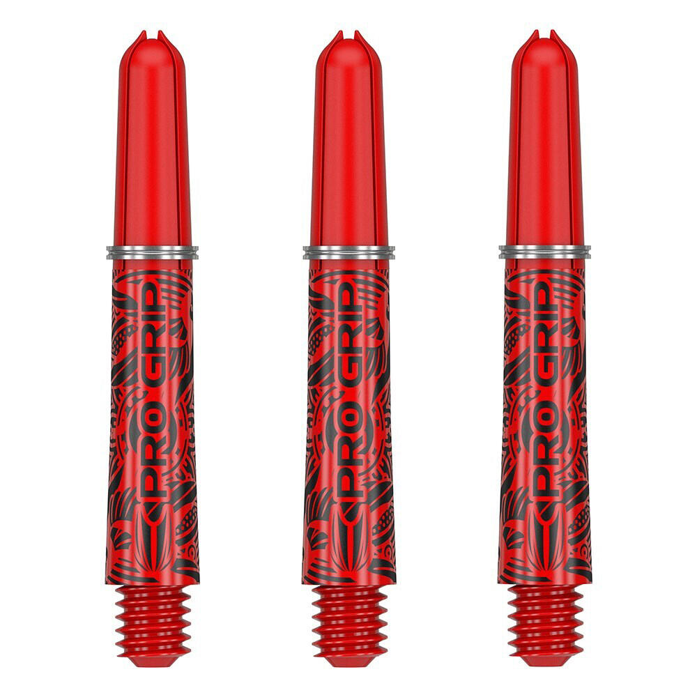 Target Pro Grip Ink Shaft Multipack Short - Red (3pc)