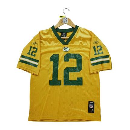 Herren NFL Green Bay Packers Gelbes Trikot