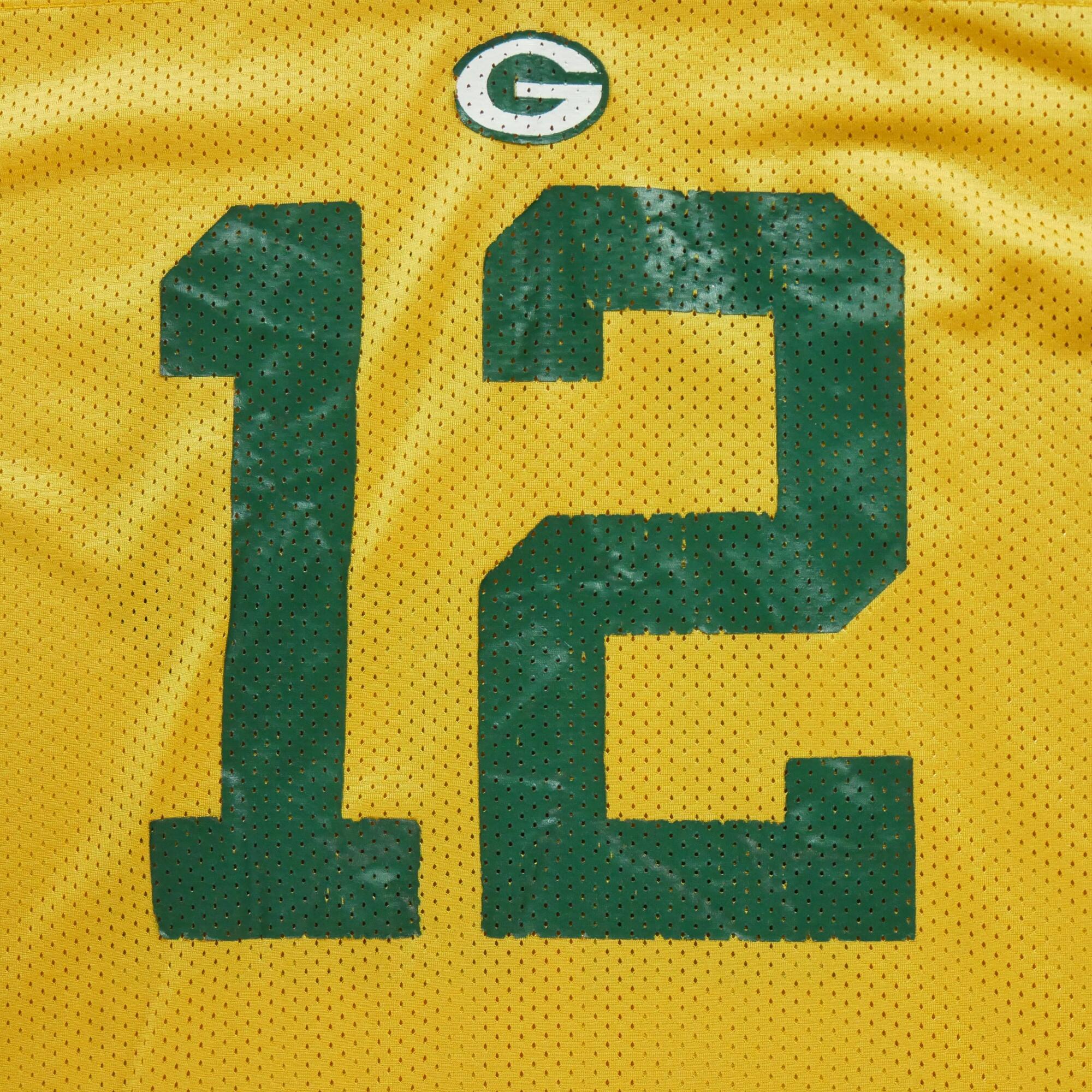 Herren NFL Green Bay Packers Gelbes Trikot 4/7