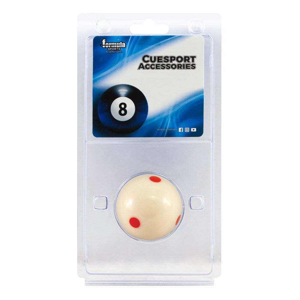 Formula Sports Training 6 Spot Cue Ball 1 7/8" Blister