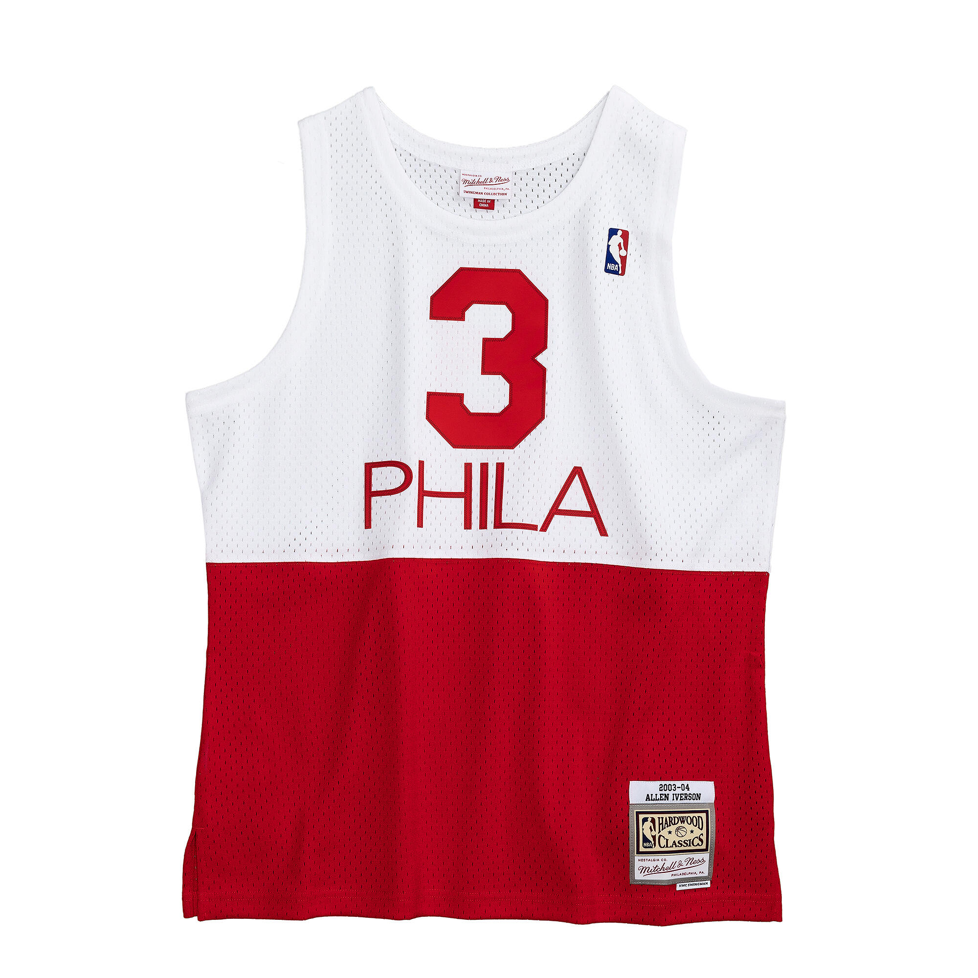 Maillot Philadelphia 76ers Swingman Allen Iverson 2003/04 MITCHELL