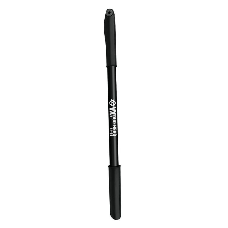 Pompa profesionistă pentru furci de suspensie 1829, aluminiu lustruit - 34 cm