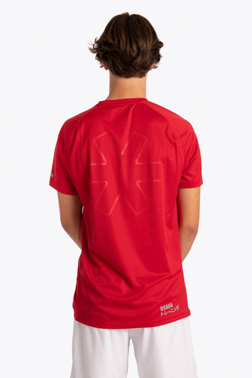 Osaka trainingsshirt voor heren | Rood 5/6