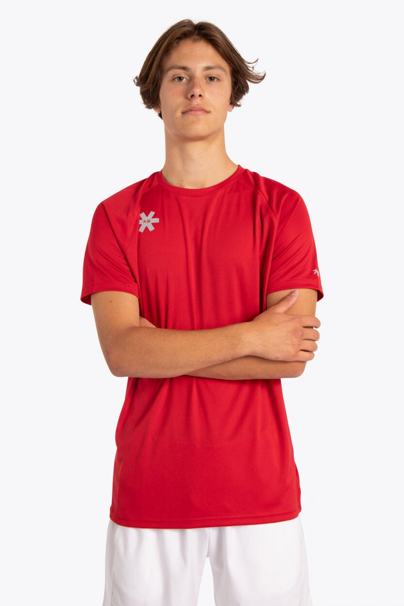 Osaka trainingsshirt voor heren | Rood 3/6