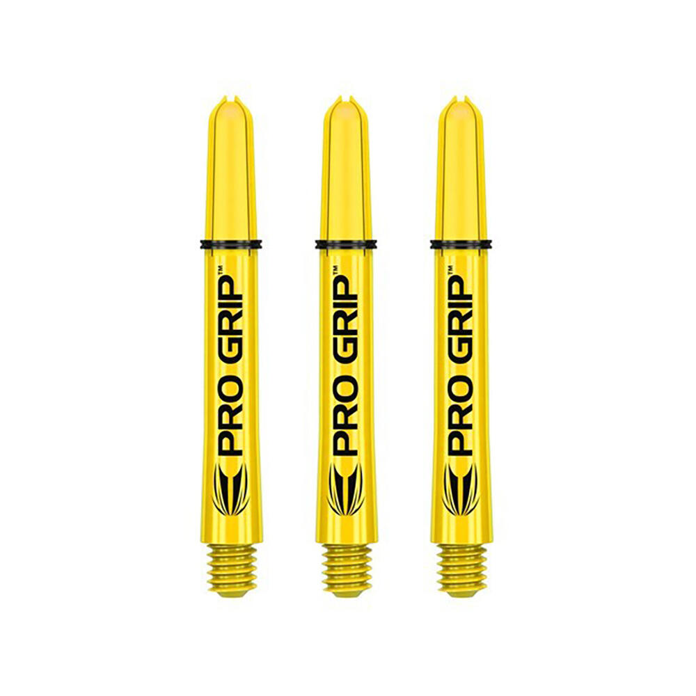 Target Pro Grip Nylon Shaft Medium - Yellow (3pc)
