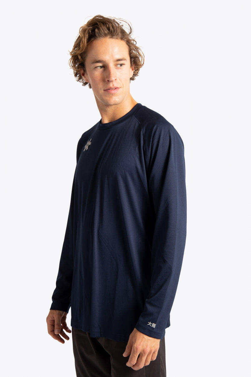 Osaka Herren Trainingsshirt Langarm | Marine 6/6