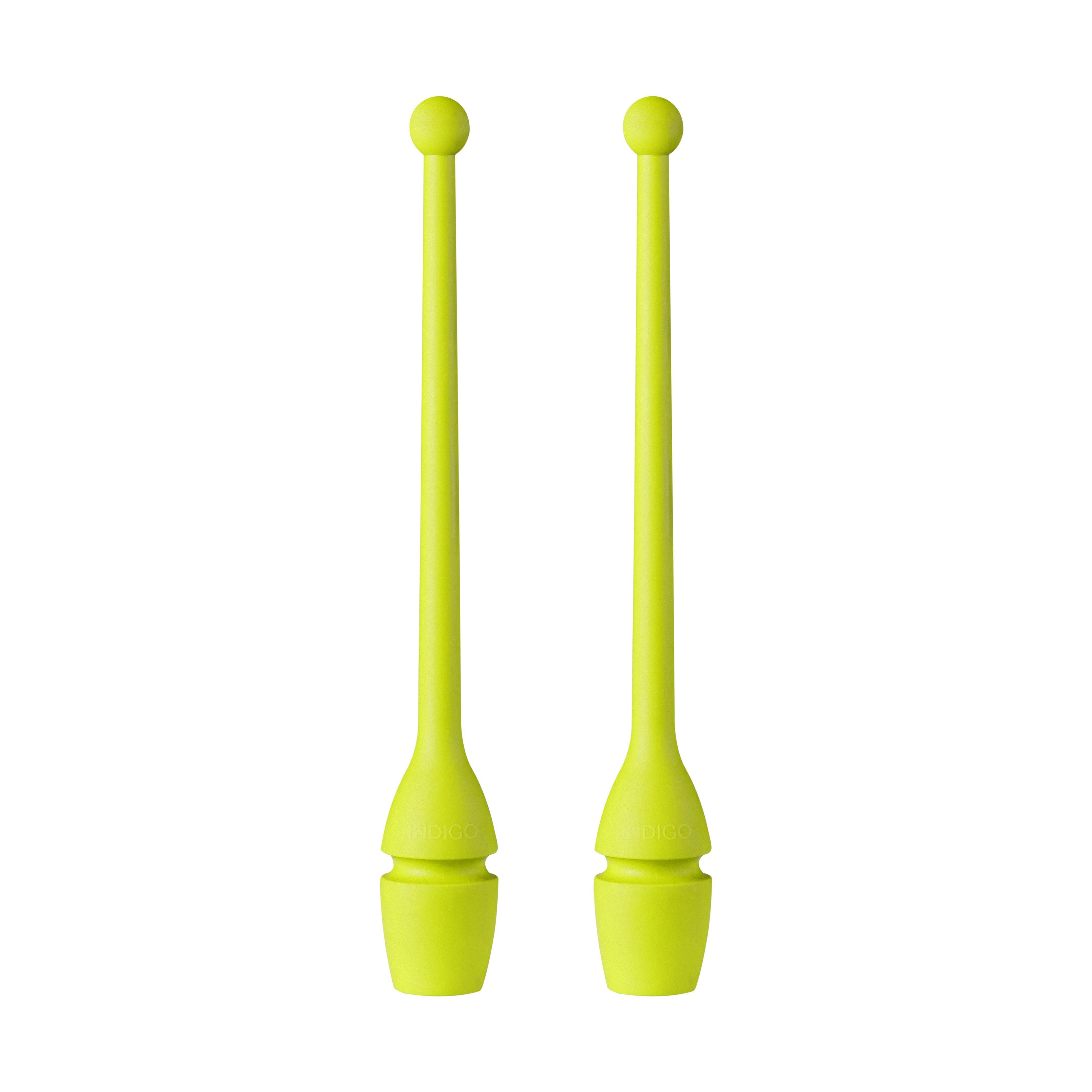 INDIGO SPORTS Spojitelné kužele pro gymnastiku artistickou TPE HAYA INDIGO 36 cm