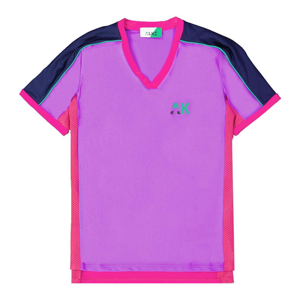 Alké - Maillot Football Femme Honeyball Violet Jazz - Maillot Manches Courtes - Violet - 48 Xl - Decathlon