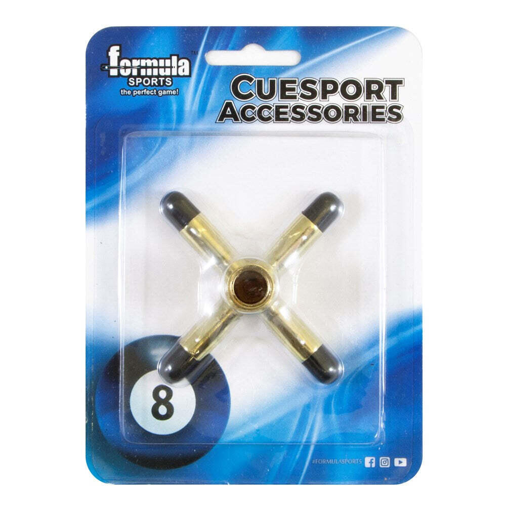 Formula Sports Cue Stick Tip X Rest - Brass