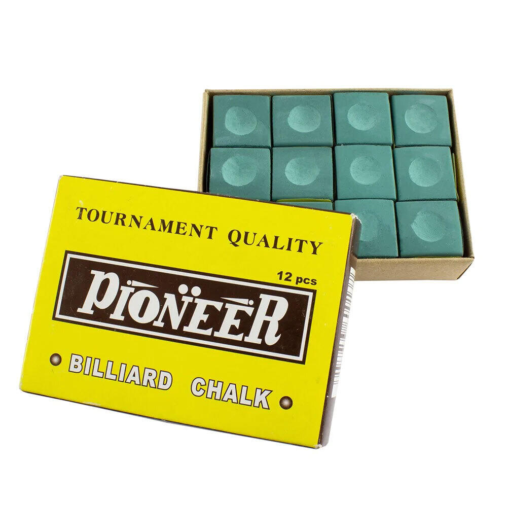 Formula Sports Pioneer Cue Chalk Square 12pc