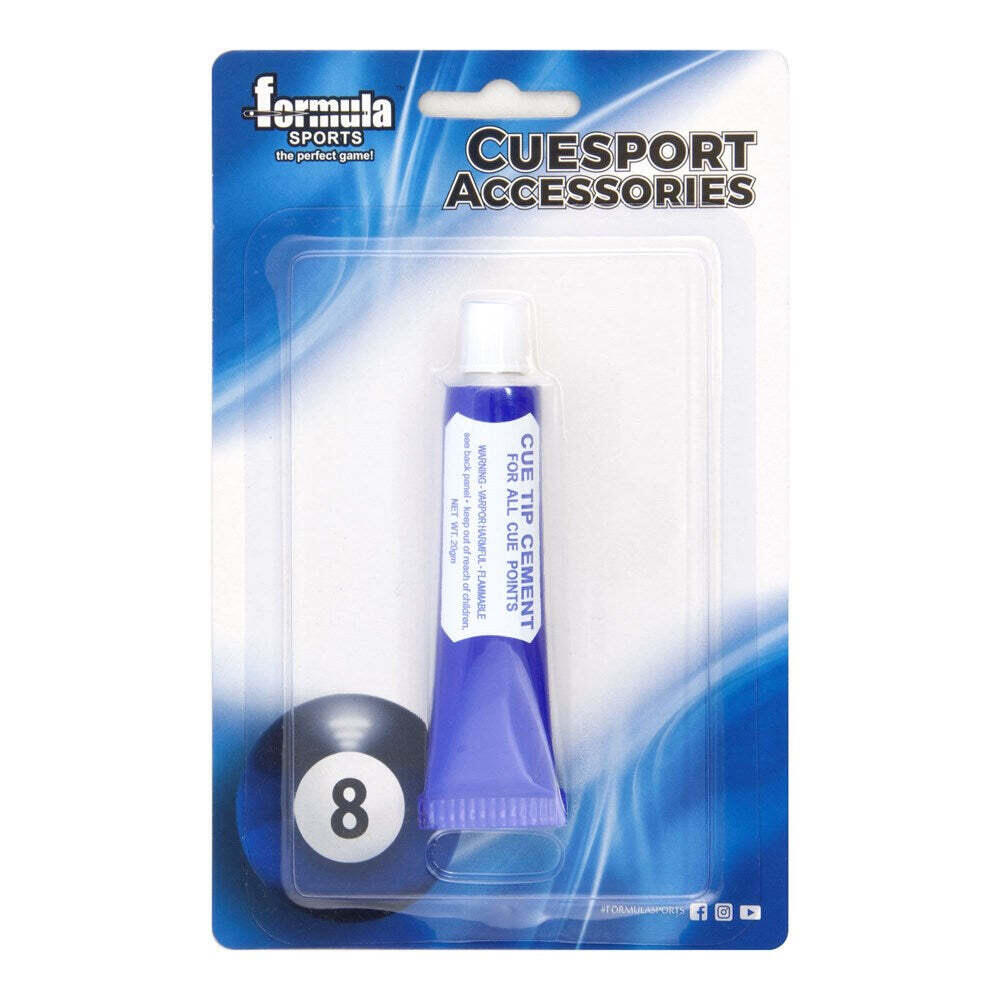 Formula Sports Cue Tip Rubber Cement/Repair Glue