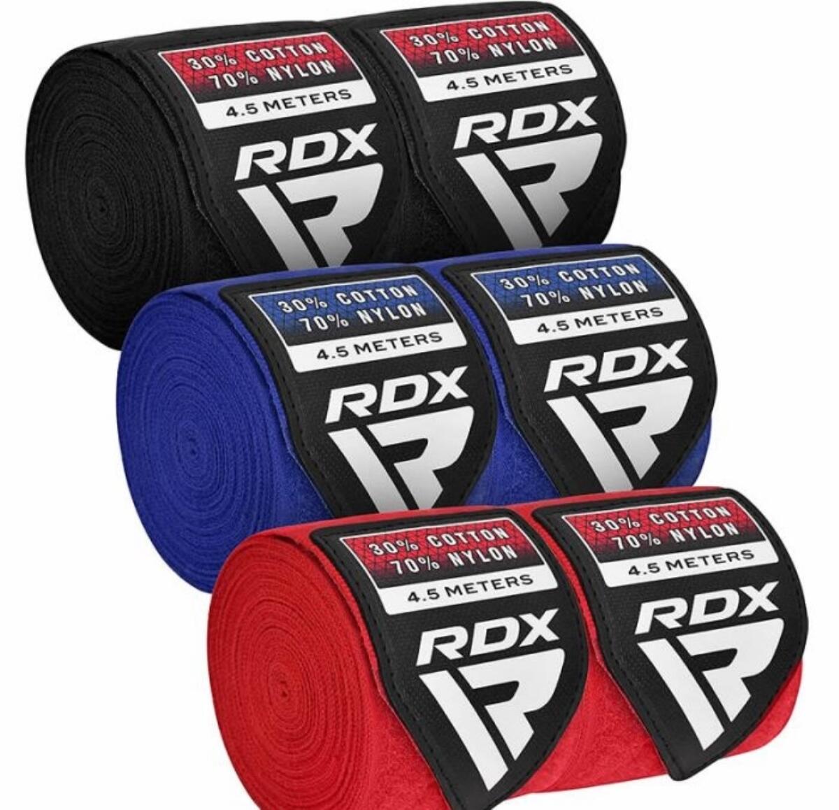 RDX SPORTS RDX Hand Wraps Combine Plus bandagens de boxe
