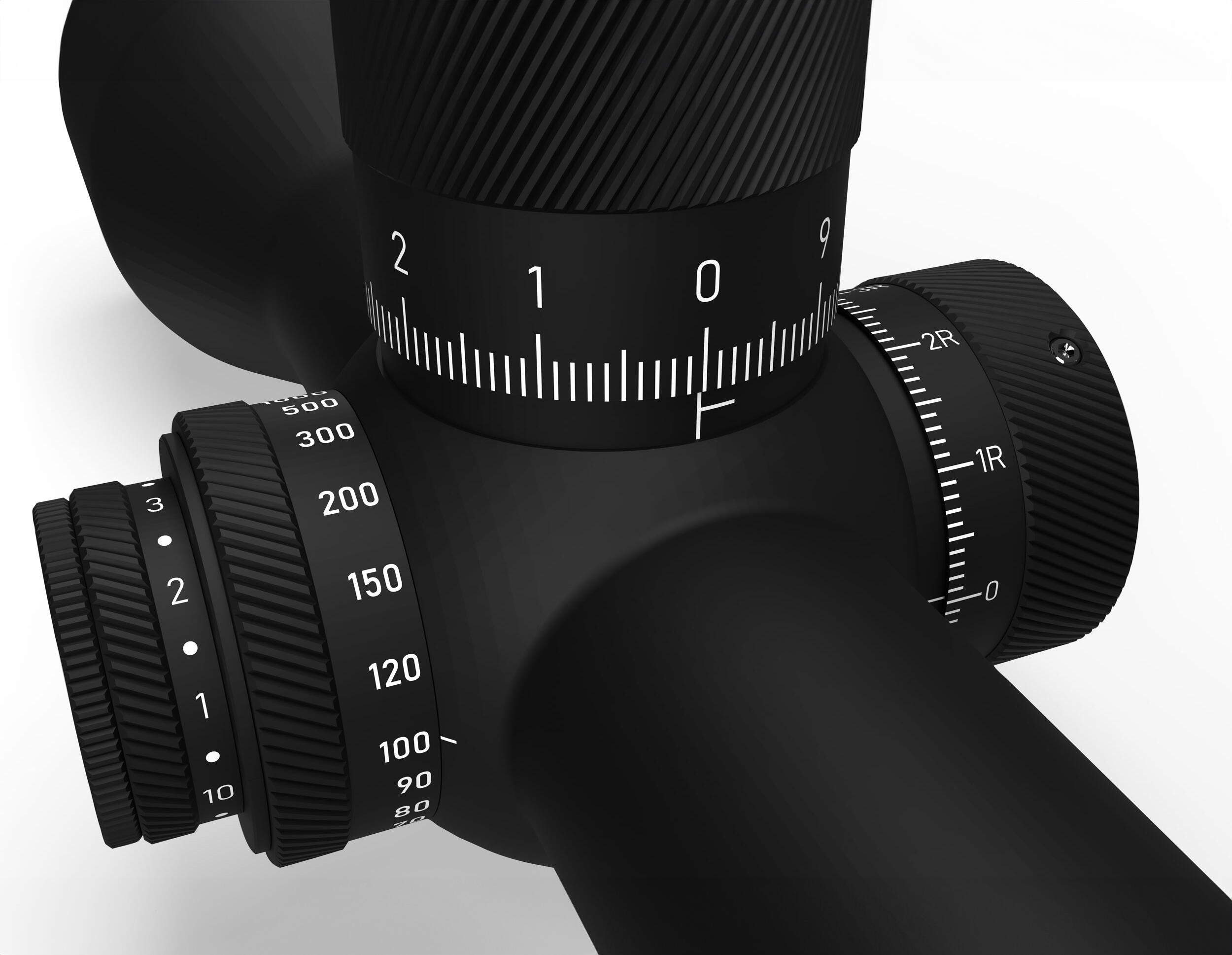 Mira para espingardas Apex Xp 5-30x56 com reticulo MilDot e tecnologia SmartDot 3/5