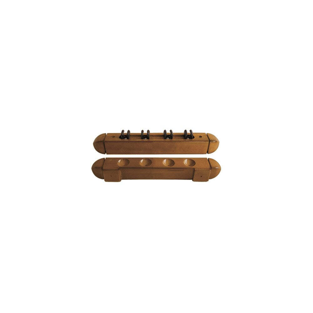 Formula Sports 4 Cues Clip Wall Rack - Oak