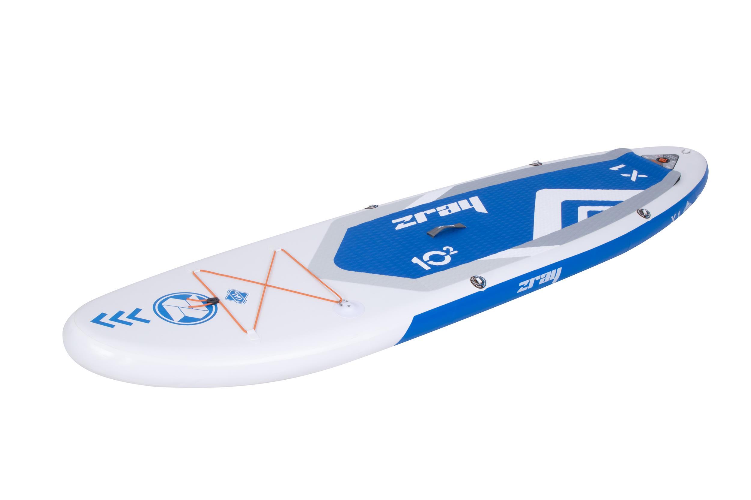 X1 SUP blau 310x81x15cm Stand Up Paddle Board aufblasbar Komplettset + Zubehör 4/12