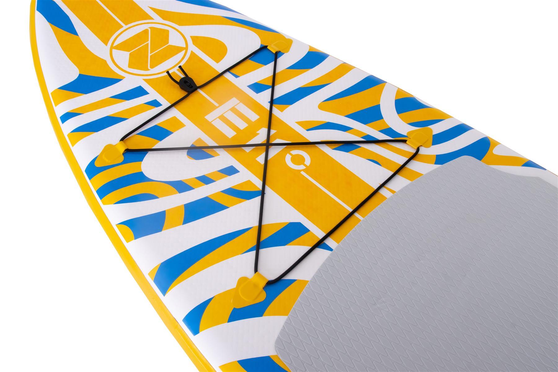 E11 SUP gelb 335x81x15cm Stand Up Paddle Board aufblasbar Komplettset + Zubehör 7/7