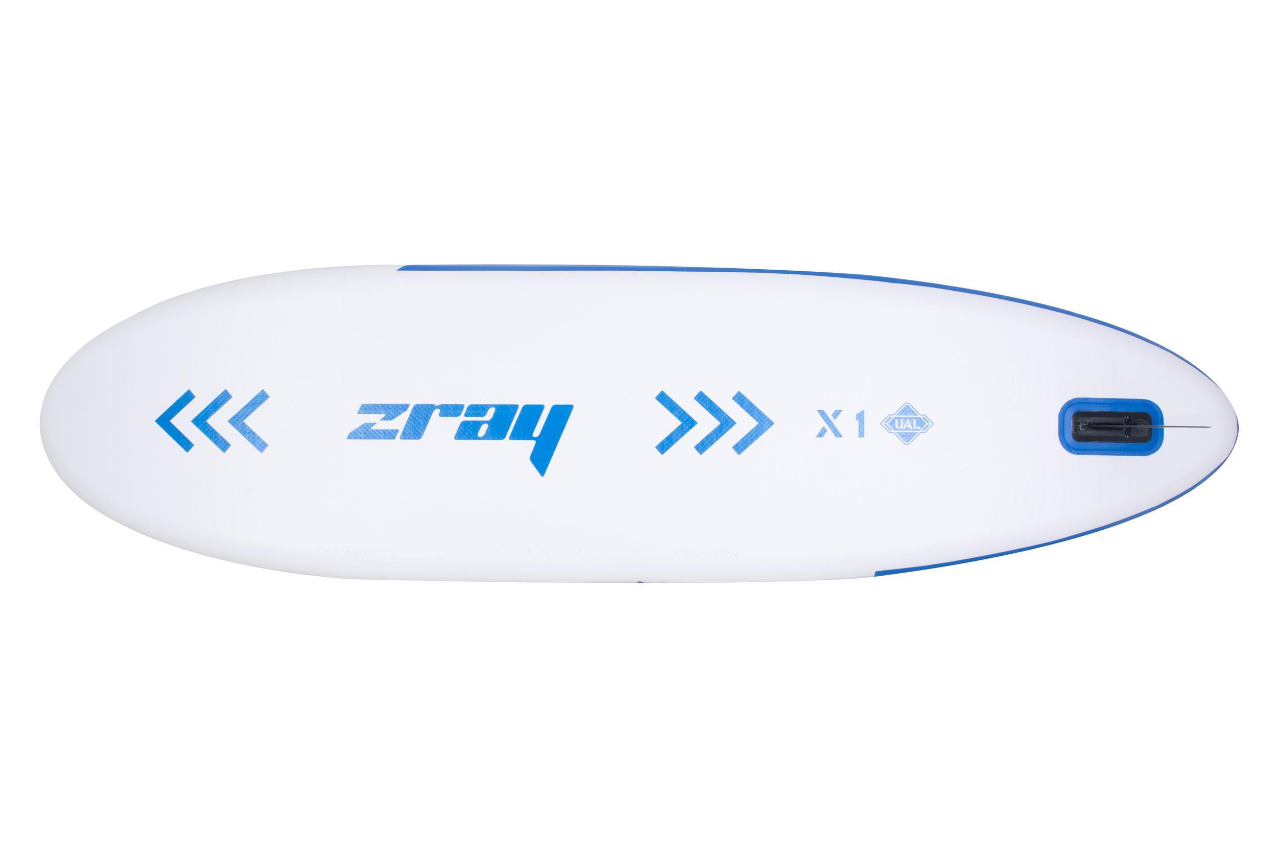 X1 SUP blau 310x81x15cm Stand Up Paddle Board aufblasbar Komplettset + Zubehör 3/12