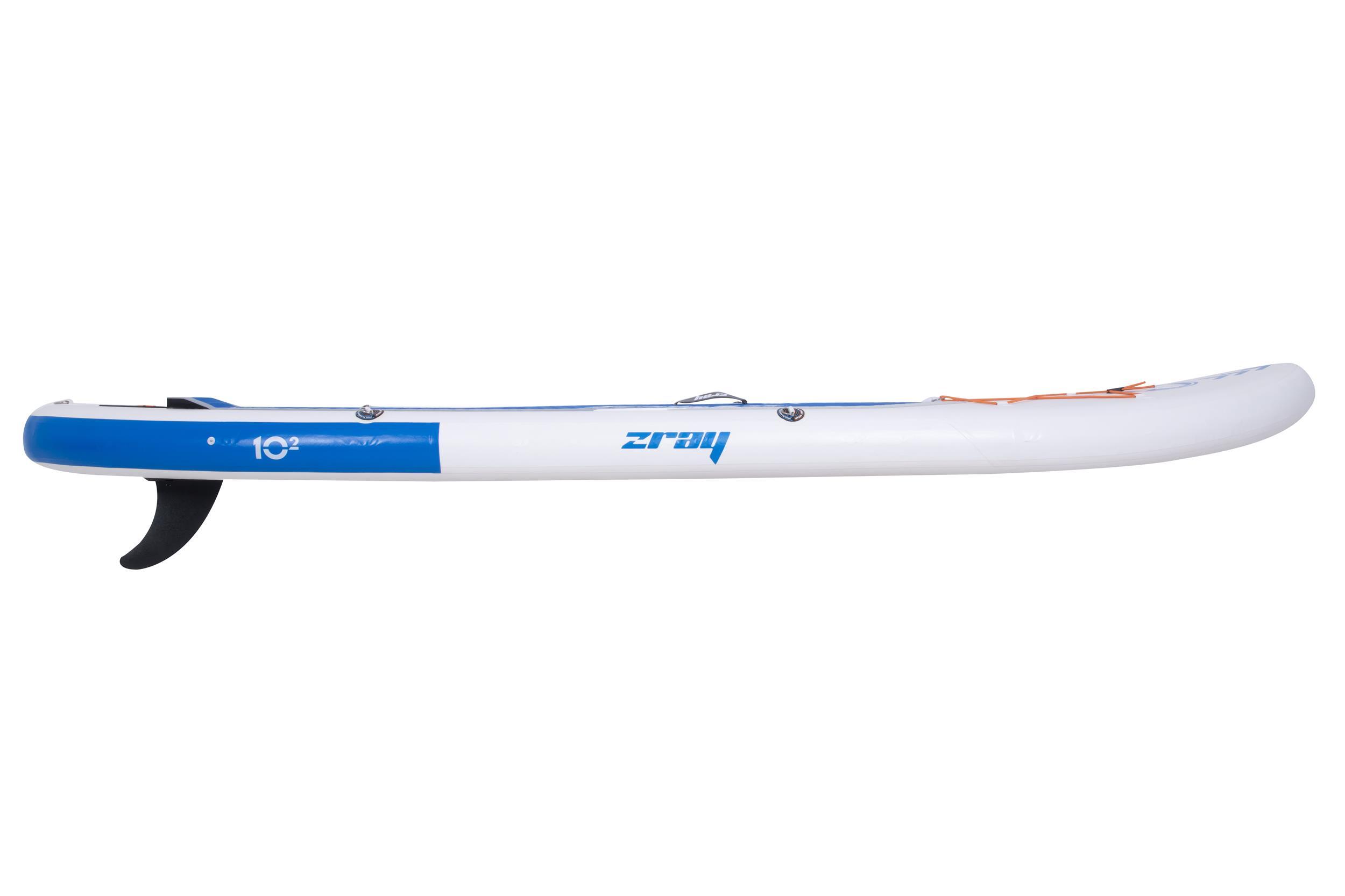 X1 SUP blau 310x81x15cm Stand Up Paddle Board aufblasbar Komplettset + Zubehör 7/12