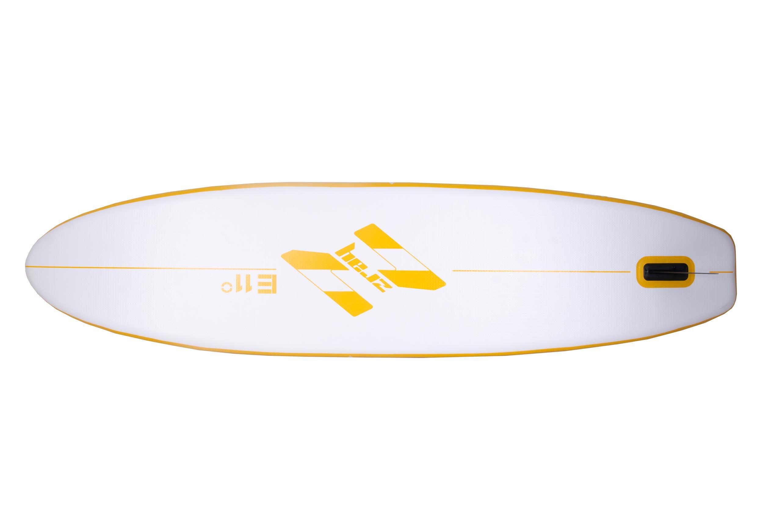 E11 SUP gelb 335x81x15cm Stand Up Paddle Board aufblasbar Komplettset + Zubehör 3/7