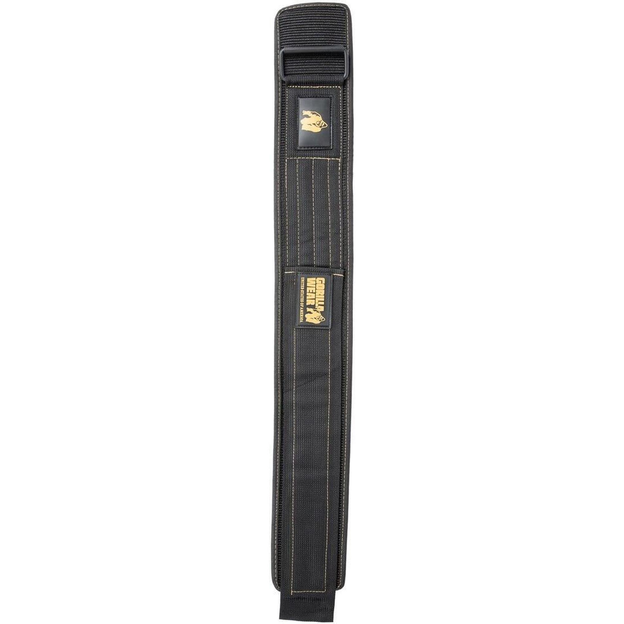 4 Inch Nylon Lifting Belt - Zwart/Goud