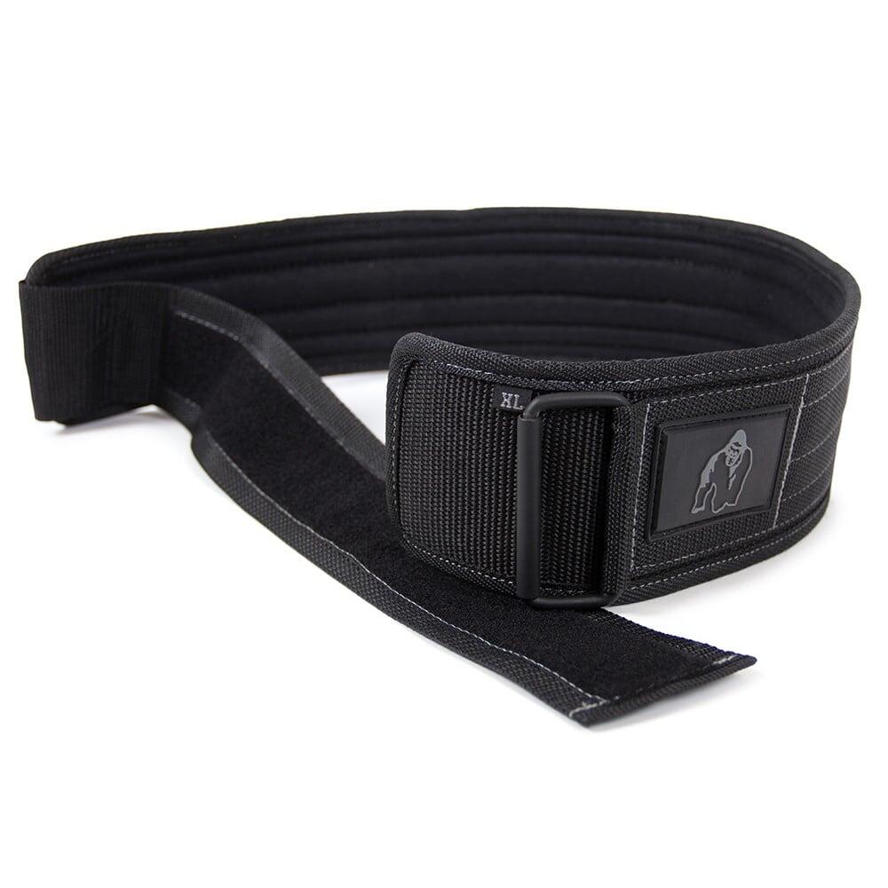 4 Inch Nylon Lifting Belt - Zwart/Grijs 2/6