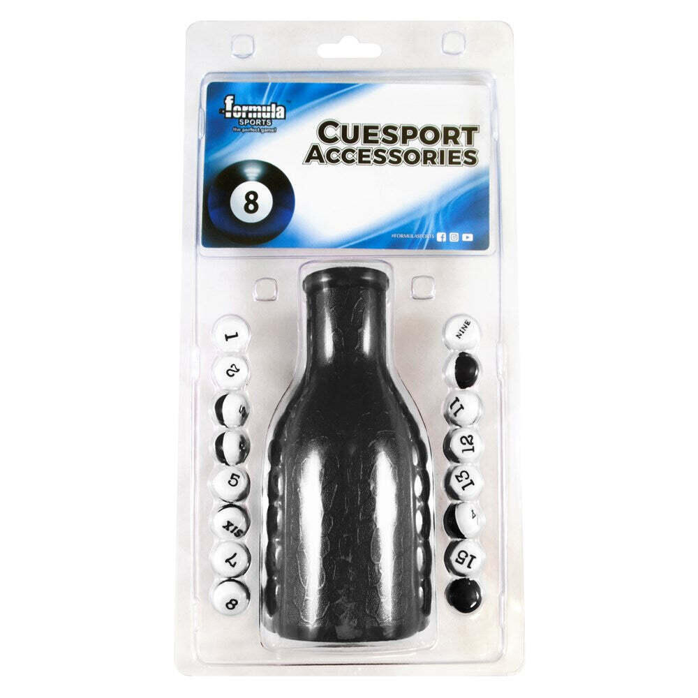 Formula Sports Plastic Kelly Pool Shaker & Marbles