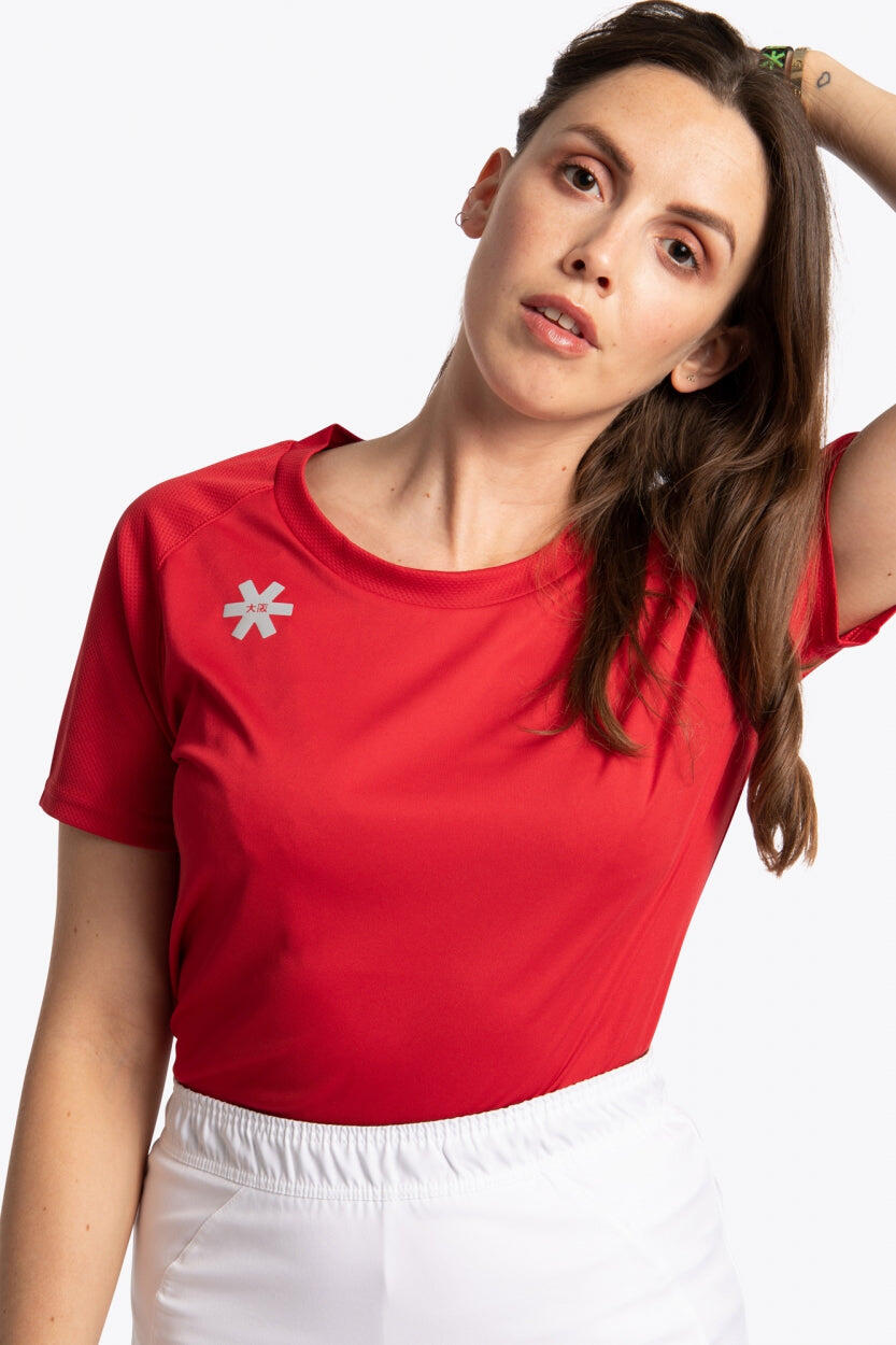 T-shirt d'entraînement pour femmes d'Osaka | Rouge 4/6