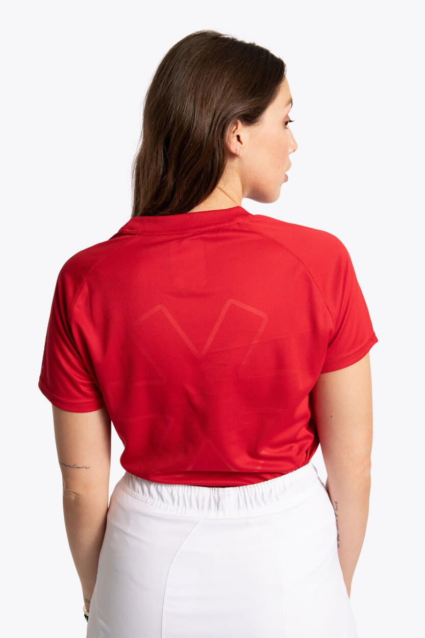 T-shirt d'entraînement pour femmes d'Osaka | Rouge 5/6