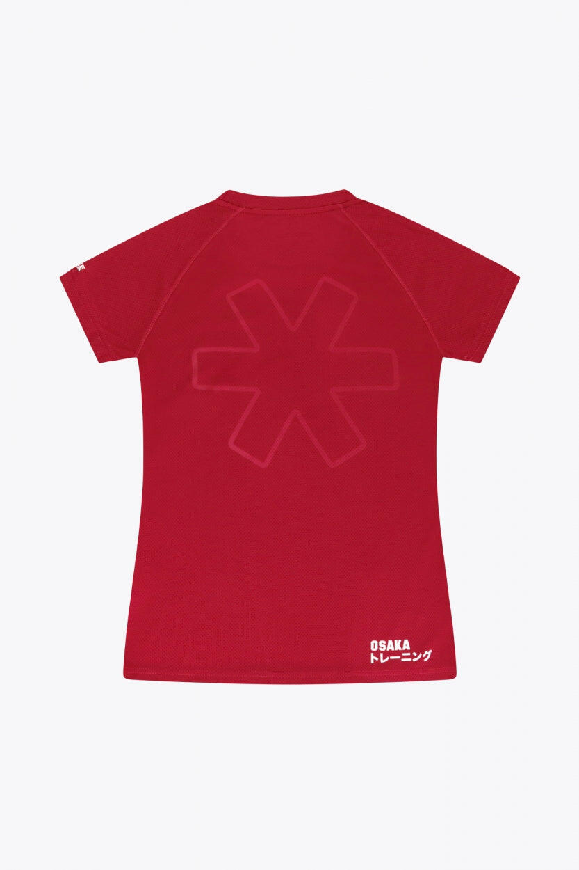 T-shirt d'entraînement pour femmes d'Osaka | Rouge 3/6
