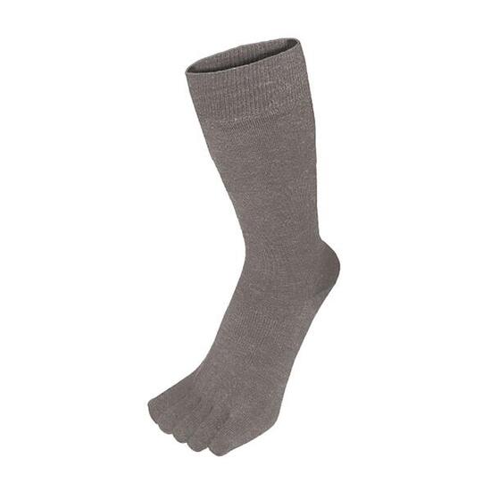 Chaussettes unisexes à orteils en laine d'extérieur évacuant l'humidité