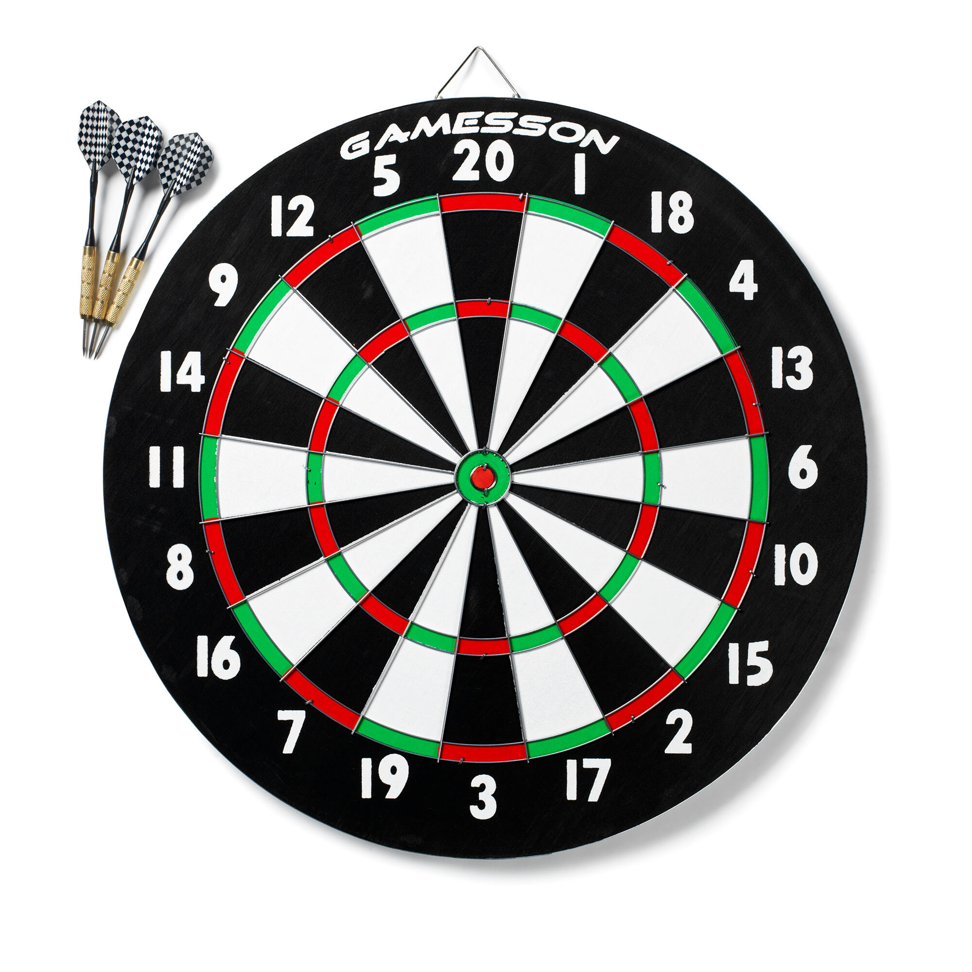 Tarcza do darta z metalowymi rzutkami STEELTIP Gamesson 6/7