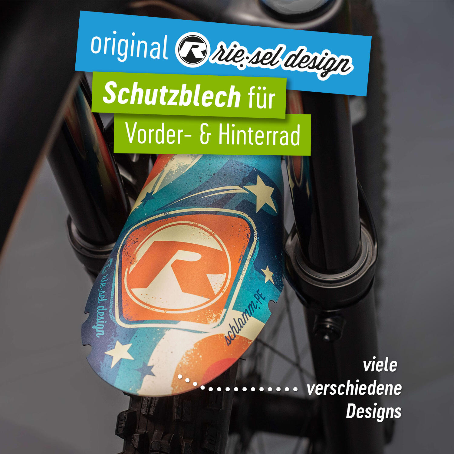 MTB Fahrrad Schutzblech Mudguard Vorne oder Hinten 20"/24"26"/27,5"/28" 3/8